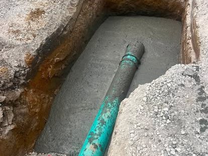 Underground utility installation